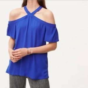 LOFT Cold Shoulder Halter